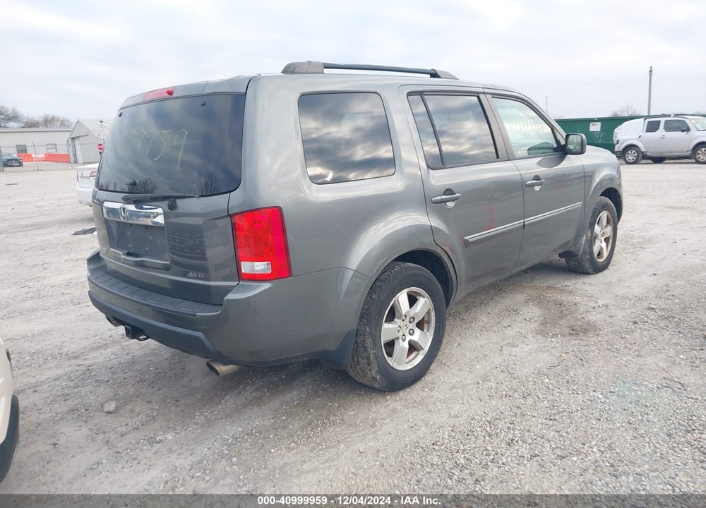 2009 HONDA PILOT EX-L VIN: 5FNYF48699B008212