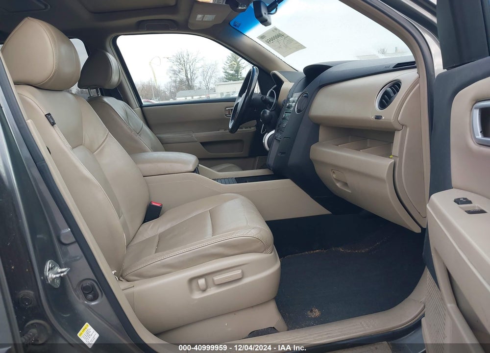 2009 HONDA PILOT EX-L VIN: 5FNYF48699B008212