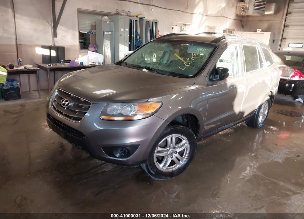 2011 HYUNDAI SANTA FE GLS VIN: 5XYZG3AB3BG014296