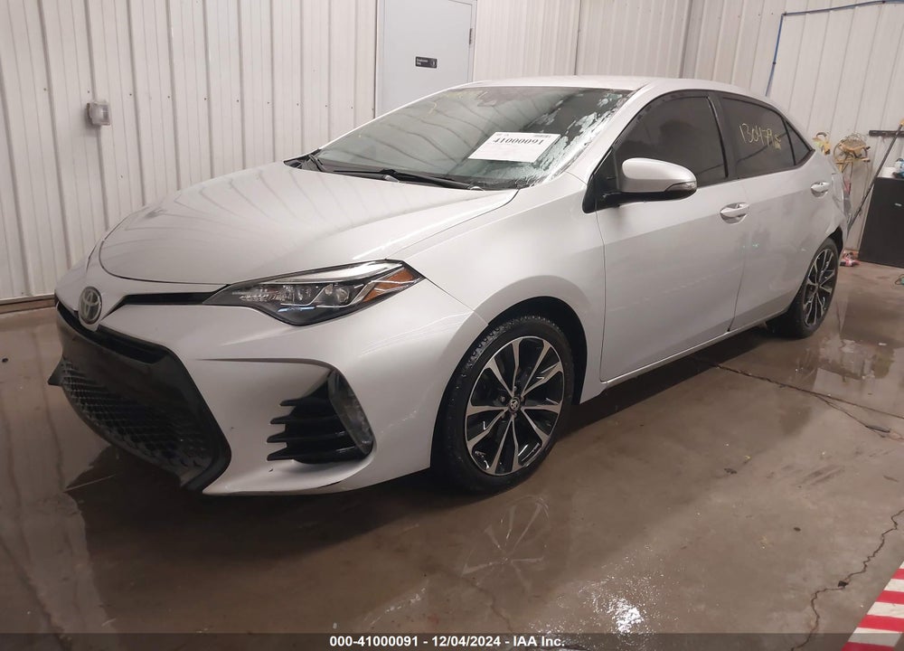 2018 TOYOTA COROLLA SE VIN: 2T1BURHE6JC071227