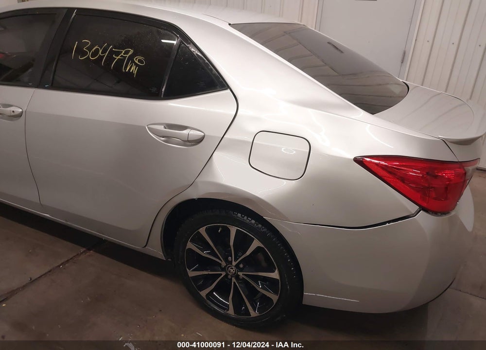 2018 TOYOTA COROLLA SE VIN: 2T1BURHE6JC071227