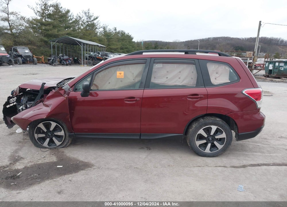 2017 SUBARU FORESTER 2.5I VIN: JF2SJABC0HH537033