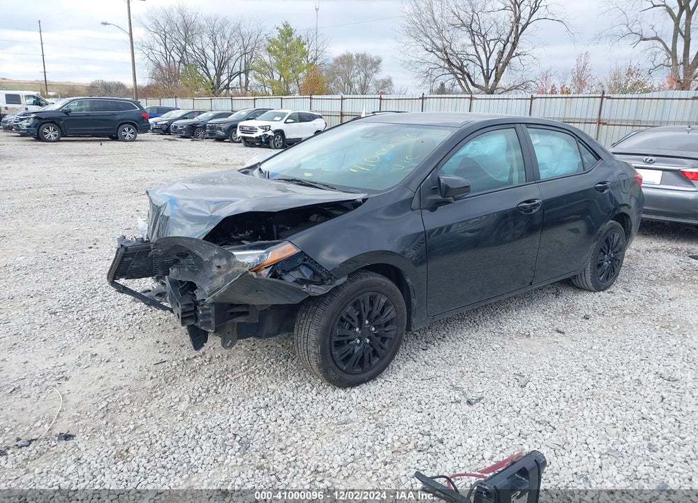 2019 TOYOTA COROLLA LE VIN: 5YFBURHE0KP935089