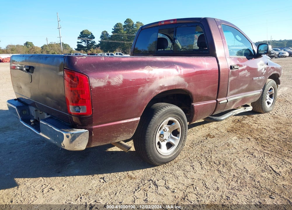 2005 DODGE RAM 1500 ST VIN: 1D7HA16K45J568726