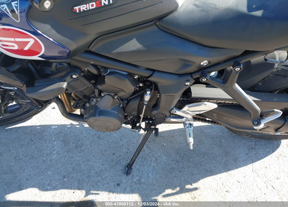2025 TRIUMPH MOTORCYCLE TRIDENT 660 VIN: SMTL10ULXSTBZ3620