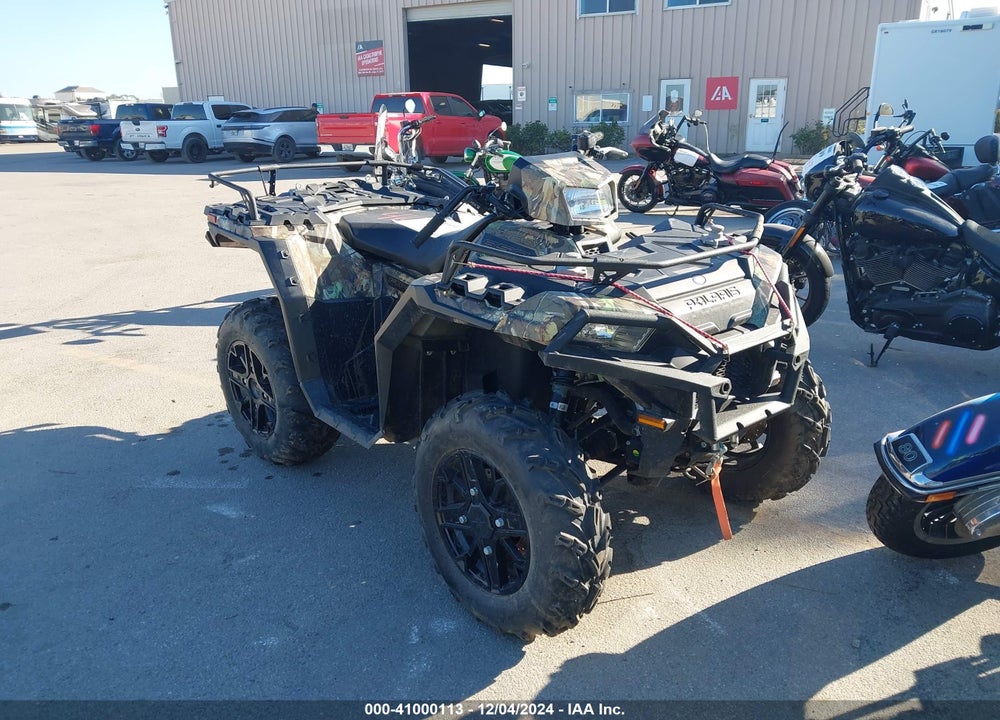 2021 POLARIS SPORTSMAN 850 TRAIL VIN: 4XASXV854MB778093