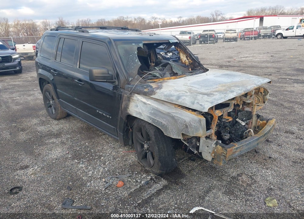 2016 JEEP PATRIOT LATITUDE VIN: 1C4NJRFB8GD758395