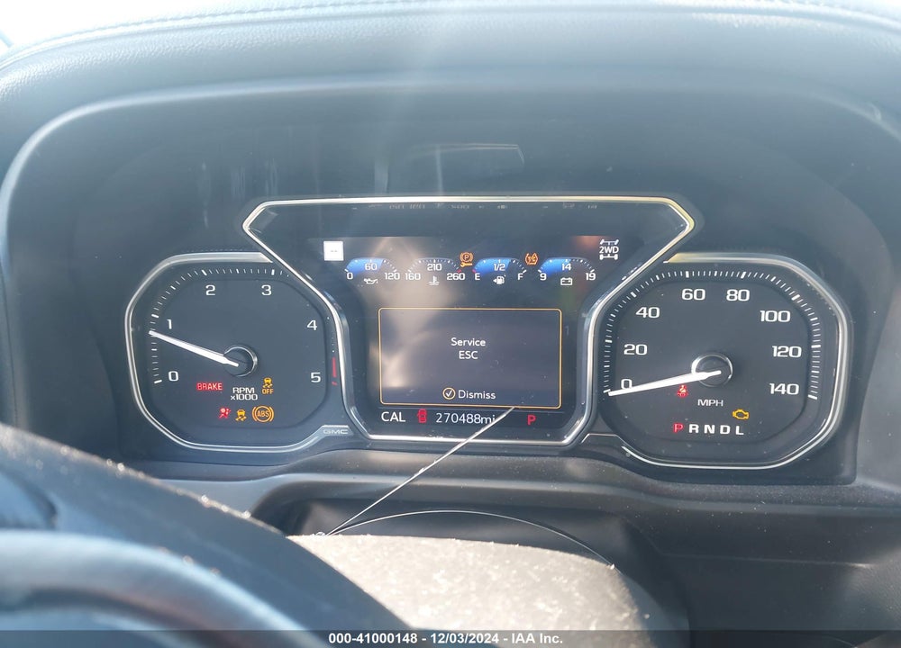 2020 GMC SIERRA 2500HD VIN: 1GT49REY9LF255497