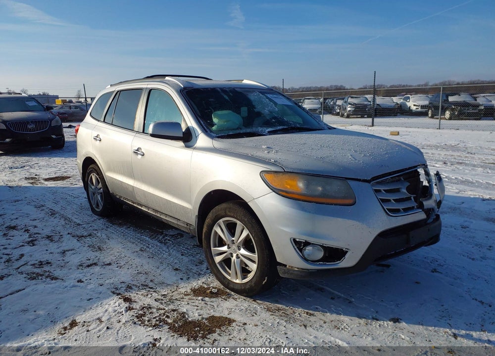 2011 HYUNDAI SANTA FE LIMITED V6 VIN: 5XYZK4AG7BG046989