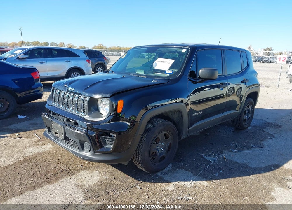 2019 JEEP RENEGADE SPORT 4X4 VIN: ZACNJBAB6KPJ98091