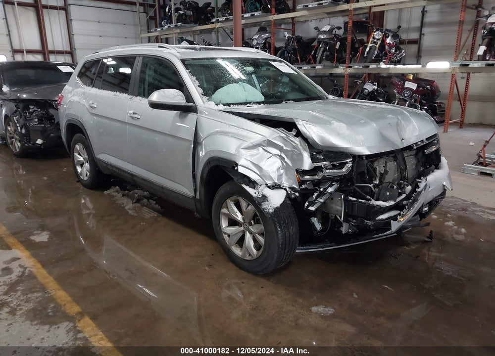 2018 VOLKSWAGEN ATLAS 3.6L V6 SEL VIN: 1V2MR2CA2JC534235