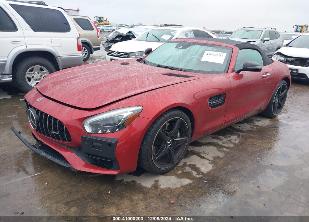 2018 MERCEDES-BENZ AMG GT VIN: WDDYK7HA8JA014281