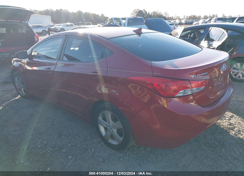 2011 HYUNDAI ELANTRA VIN: KMHDH4AE3BU107871