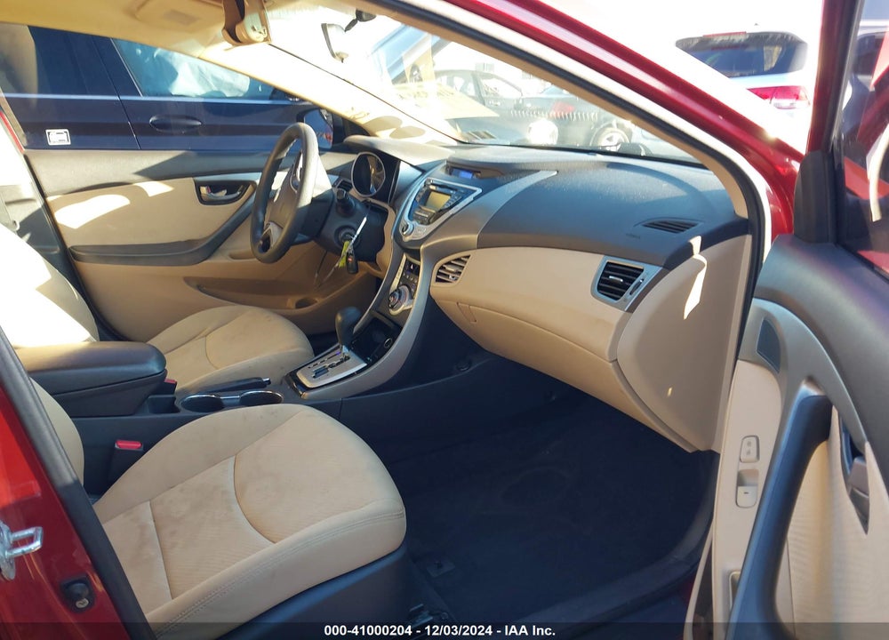 2011 HYUNDAI ELANTRA VIN: KMHDH4AE3BU107871