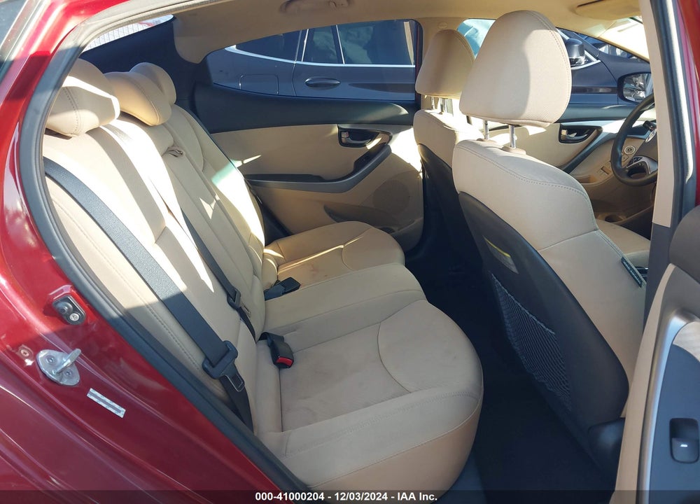 2011 HYUNDAI ELANTRA VIN: KMHDH4AE3BU107871