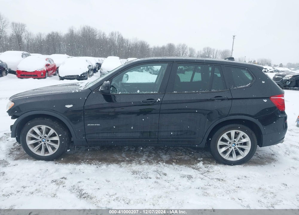 2014 BMW X3 XDRIVE28I VIN: 5UXWX9C56E0D33166