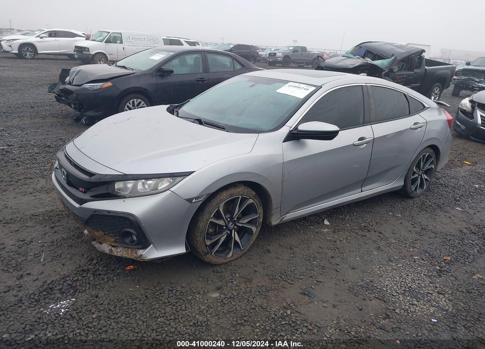 2019 HONDA CIVIC SI VIN: 2HGFC1E58KH701445