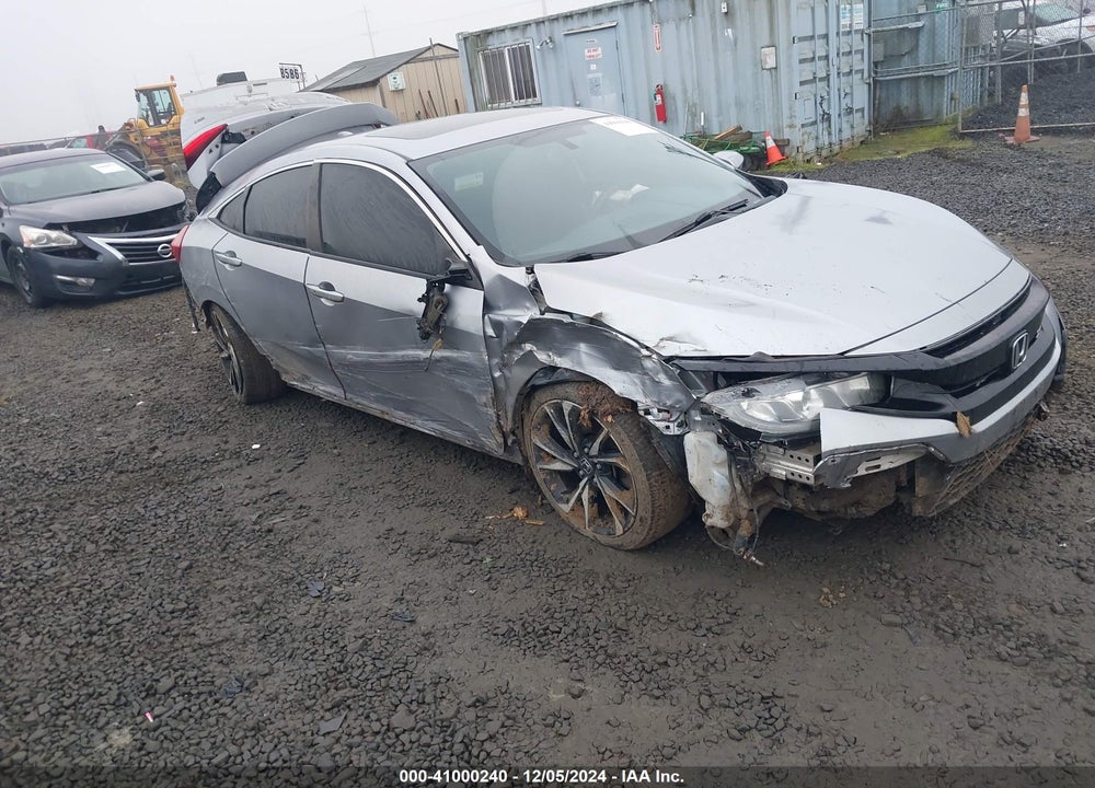 2019 HONDA CIVIC SI VIN: 2HGFC1E58KH701445