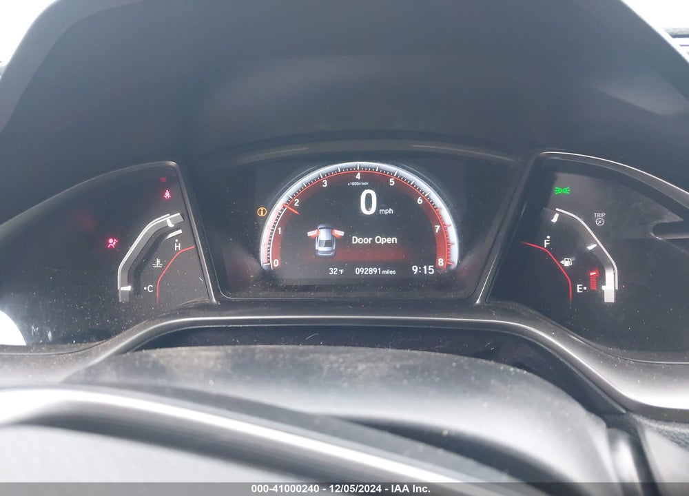 2019 HONDA CIVIC SI VIN: 2HGFC1E58KH701445