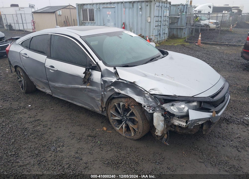 2019 HONDA CIVIC SI VIN: 2HGFC1E58KH701445