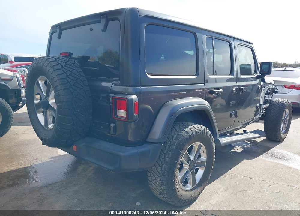 2019 JEEP WRANGLER UNLIMITED SAHARA 4X4 VIN: 1C4HJXEN2KW516244
