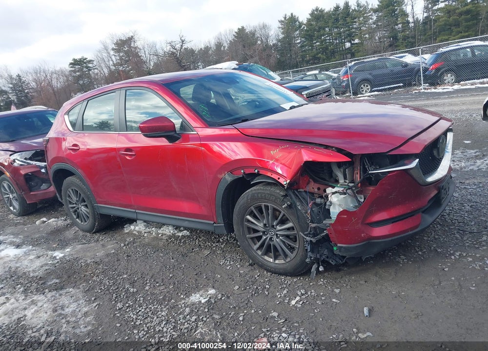 2021 MAZDA CX-5 SPORT VIN: JM3KFBBM6M0335277