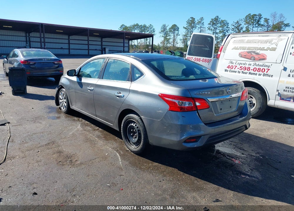 2018 NISSAN SENTRA S VIN: 3N1AB7AP8JY295572