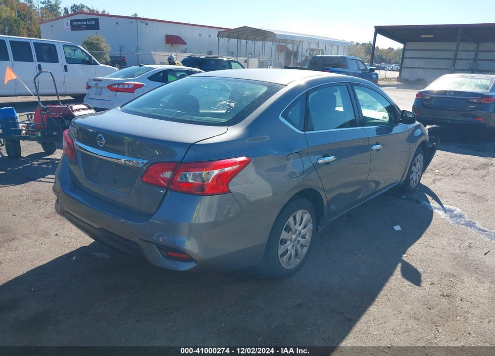 2018 NISSAN SENTRA S VIN: 3N1AB7AP8JY295572
