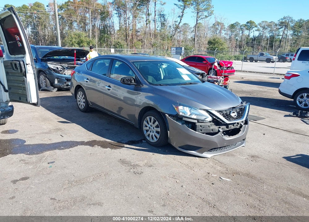 2018 NISSAN SENTRA S VIN: 3N1AB7AP8JY295572