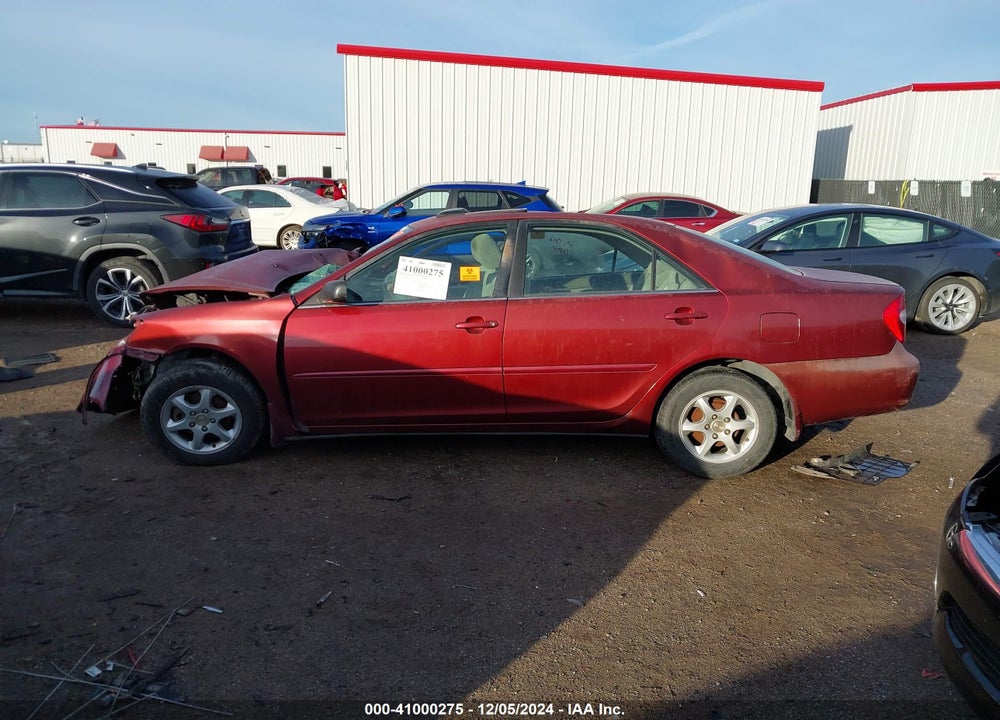 2004 TOYOTA CAMRY LE VIN: 4T1BE32K54U292877