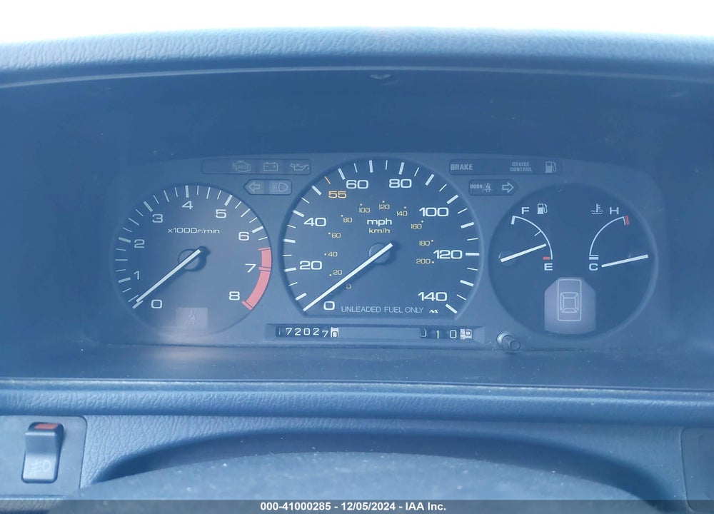 1990 HONDA PRELUDE SI VIN: JHMBA4135LC011244