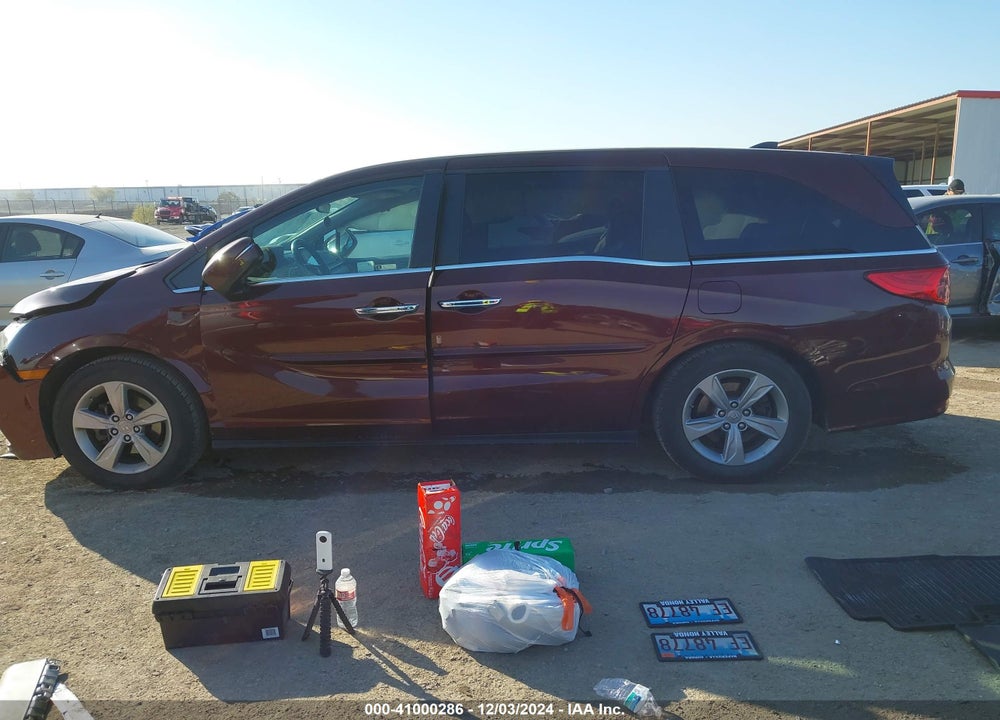 2020 HONDA ODYSSEY EX-L/EX-L W/NAVI RES VIN: 5FNRL6H77LB071124