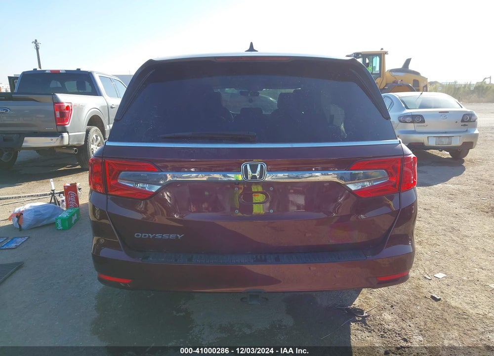 2020 HONDA ODYSSEY EX-L/EX-L W/NAVI RES VIN: 5FNRL6H77LB071124