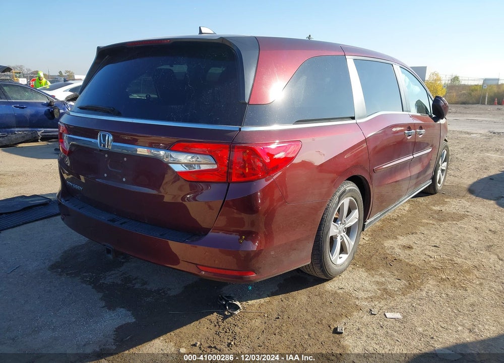 2020 HONDA ODYSSEY EX-L/EX-L W/NAVI RES VIN: 5FNRL6H77LB071124