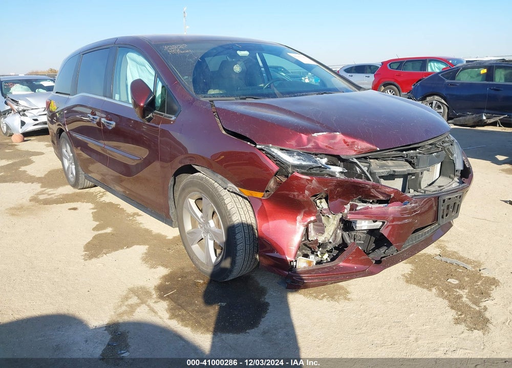 2020 HONDA ODYSSEY EX-L/EX-L W/NAVI RES VIN: 5FNRL6H77LB071124