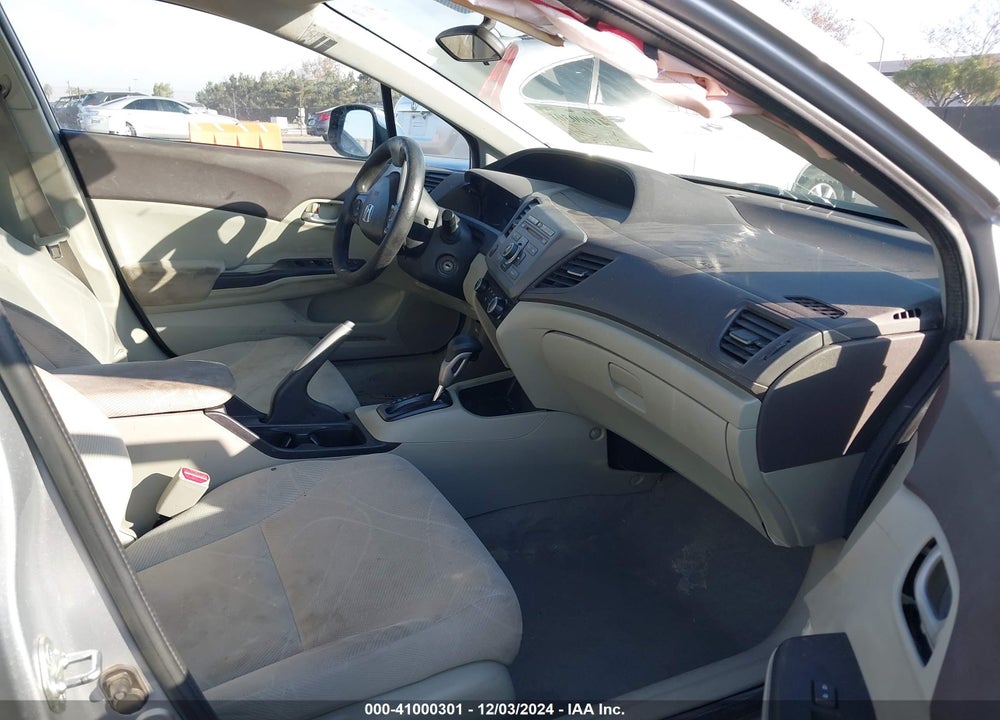 2012 HONDA CIVIC LX VIN: 19XFB2F59CE085077