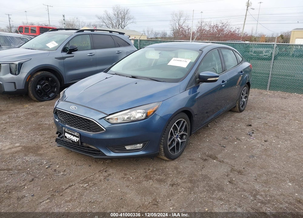 2018 FORD FOCUS SEL VIN: 1FADP3H24JL258158