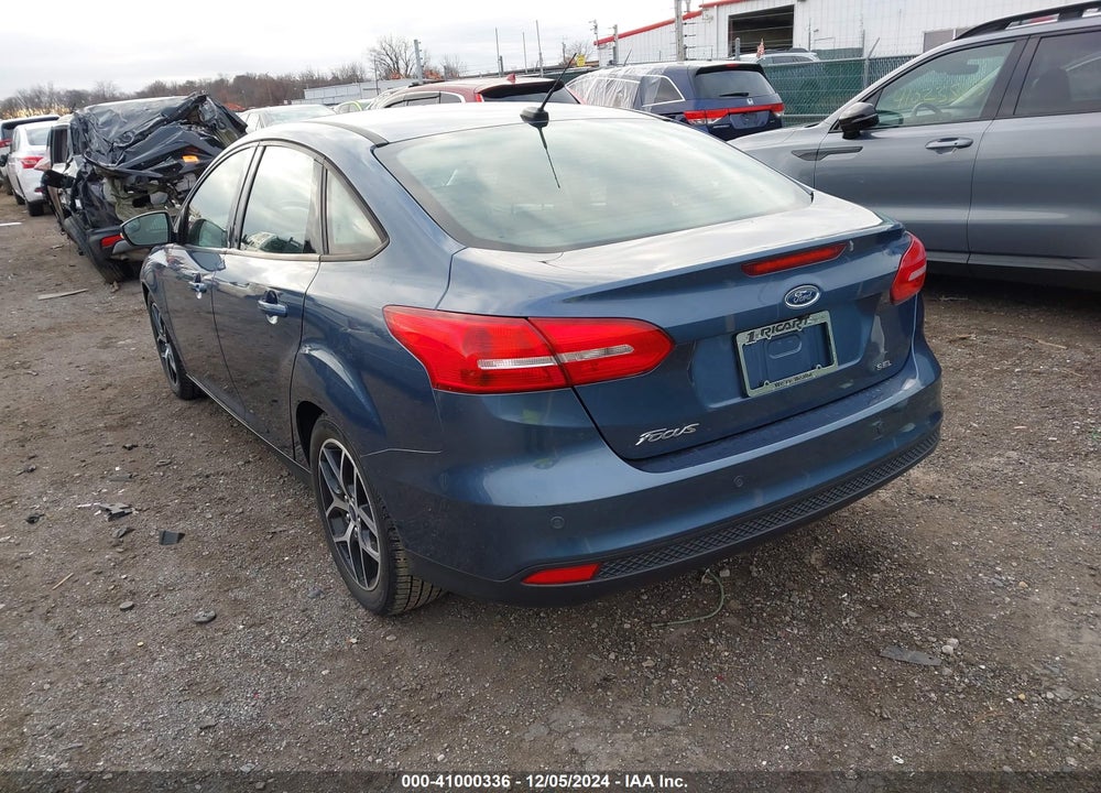 2018 FORD FOCUS SEL VIN: 1FADP3H24JL258158