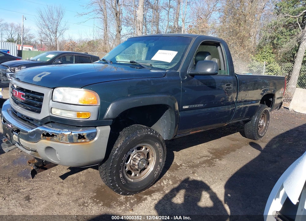 2005 GMC SIERRA 2500HD WORK TRUCK VIN: 1GTHK24UX5E330602