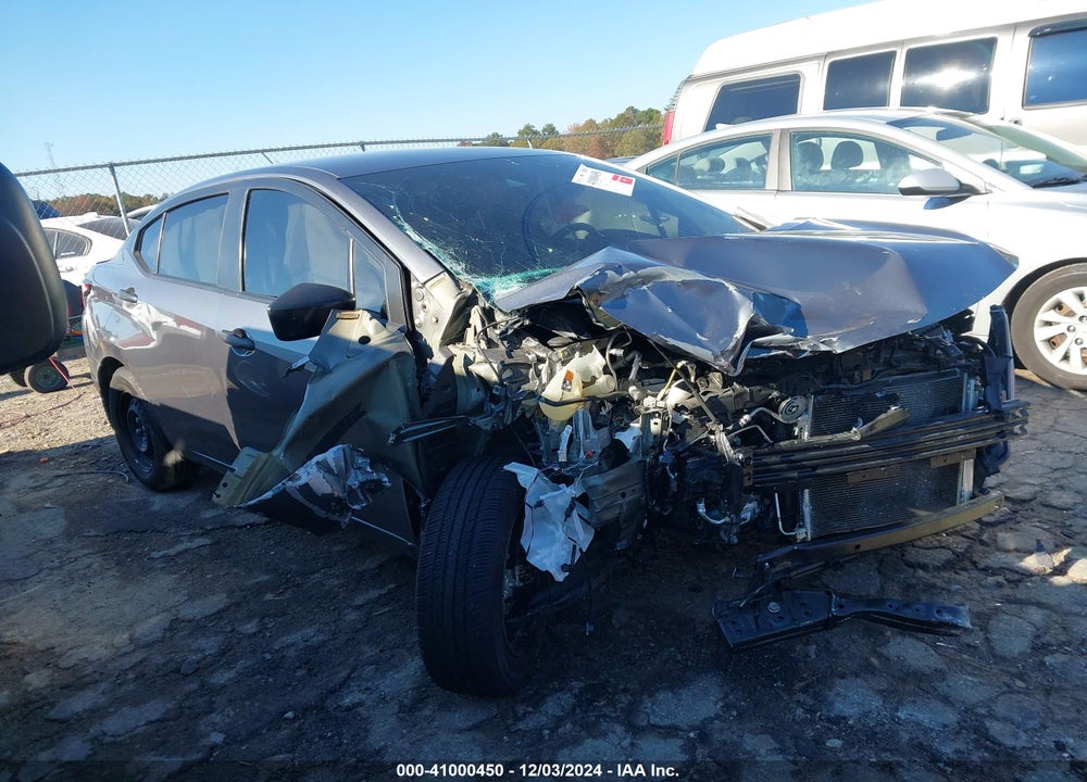 2021 NISSAN VERSA S XTRONIC CVT VIN: 3N1CN8DV0ML856221