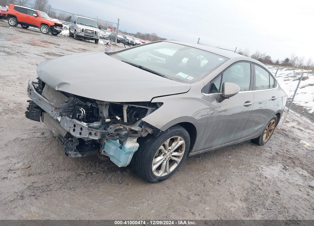 2019 CHEVROLET CRUZE LT VIN: 1G1BE5SM2K7103270