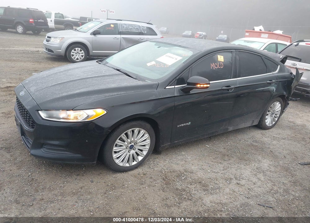 2016 FORD FUSION HYBRID SE VIN: 3FA6P0LU9GR318607