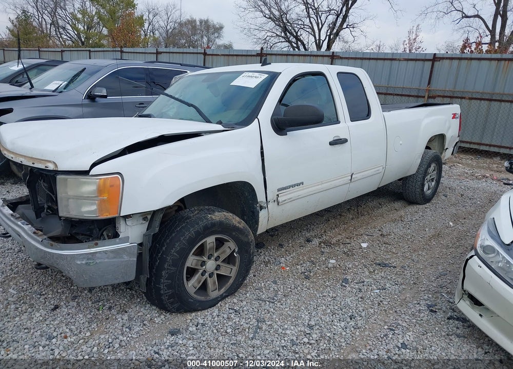 2010 GMC SIERRA 1500 SLE VIN: 1GTSKVE05AZ286563