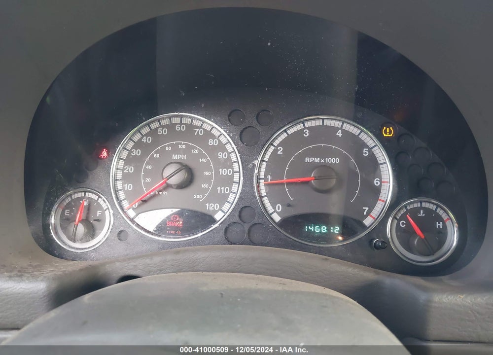 2005 JEEP LIBERTY VIN: 1J4GK58K45W510135