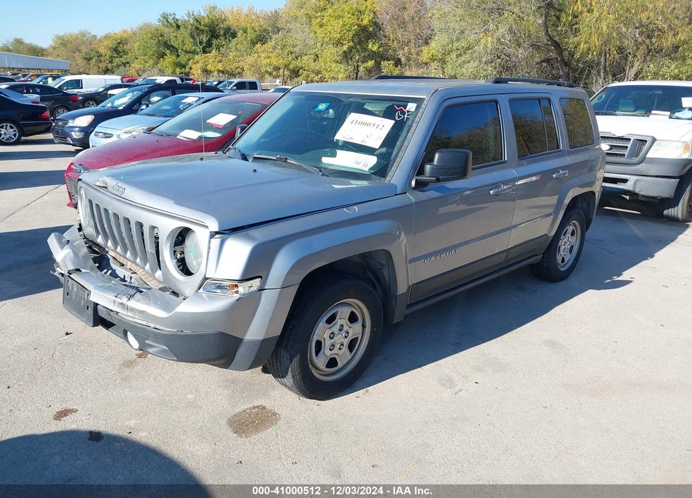 2017 JEEP PATRIOT SPORT FWD VIN: 1C4NJPBB9HD120975