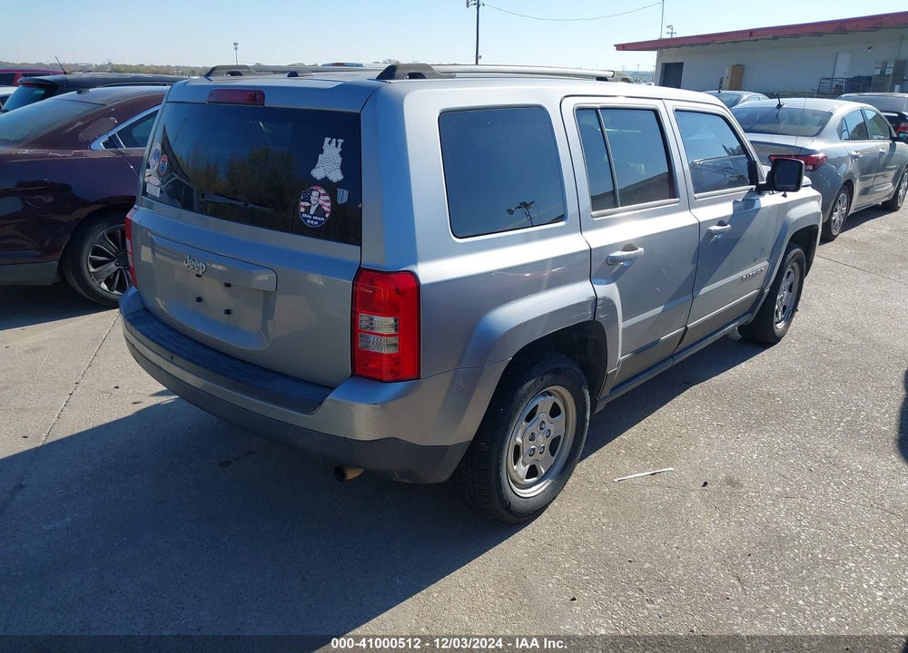 2017 JEEP PATRIOT SPORT FWD VIN: 1C4NJPBB9HD120975