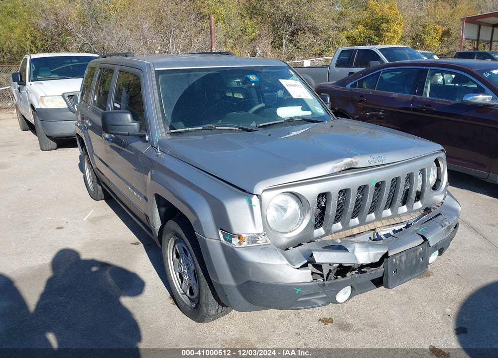 2017 JEEP PATRIOT SPORT FWD VIN: 1C4NJPBB9HD120975