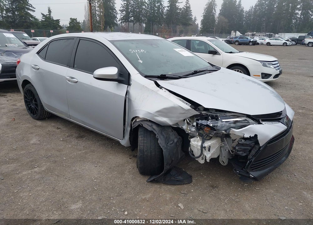 2017 TOYOTA COROLLA LE VIN: 2T1BURHE9HC893501