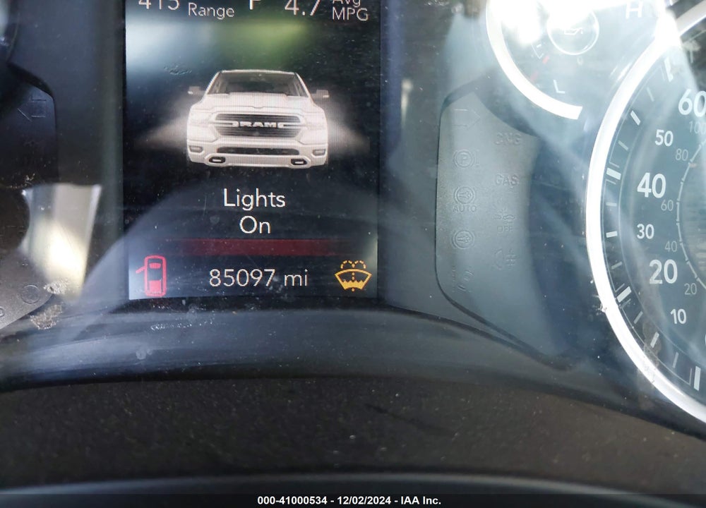 2020 RAM 1500 BIG HORN 4X2 5'7 BOX VIN: 1C6RREFG8LN124174