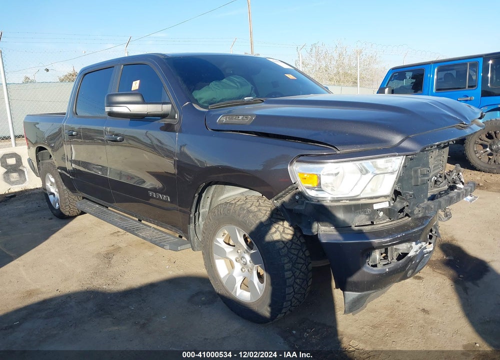 2020 RAM 1500 BIG HORN 4X2 5'7 BOX VIN: 1C6RREFG8LN124174